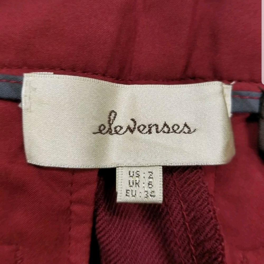 Anthropologie Elevenses The Brighton Pants Sz 2 - Picture 5 of 8
